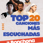 TOP 20 MÁS ESCUCHADAS