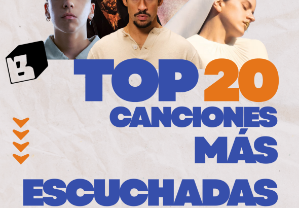 TOP 20 MÁS ESCUCHADAS